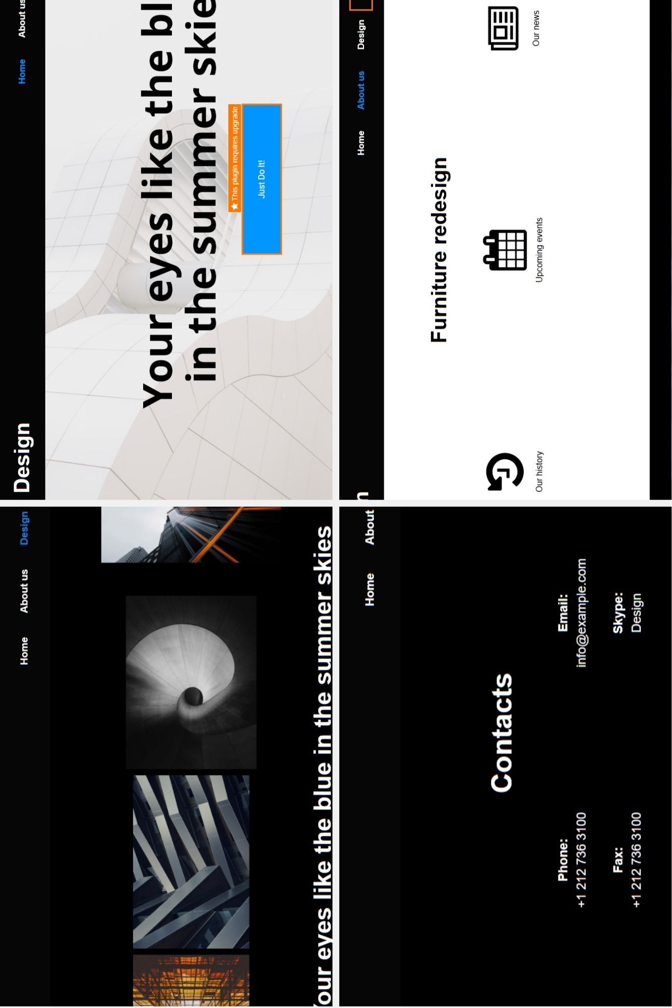 WordPress LandingPage website built using Elementor and WooCommerce